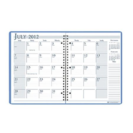 HOUSE OF DOOLITTLE House Of Doolittle HOD26308 Academic Monthly Planner 8 .50 X 11 Bright Blue Wirebound the product will be for the current year HOD26308